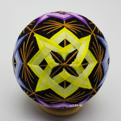 Temari“Torsion Square Box”黑色Temari Temari Temari Temari 第2張的照片