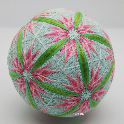 sachiyo 手毬 手鞠 てまり 鶴108 折鶴109 ハンドメイド〜 sachiyo 手毬 手鞠 てまり 鶴108 折鶴109 ハンドメイド〜 手鞠 手毬