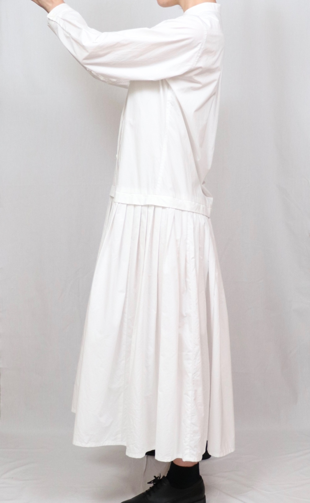 シャツ&タックワンピース　長袖 ブロード