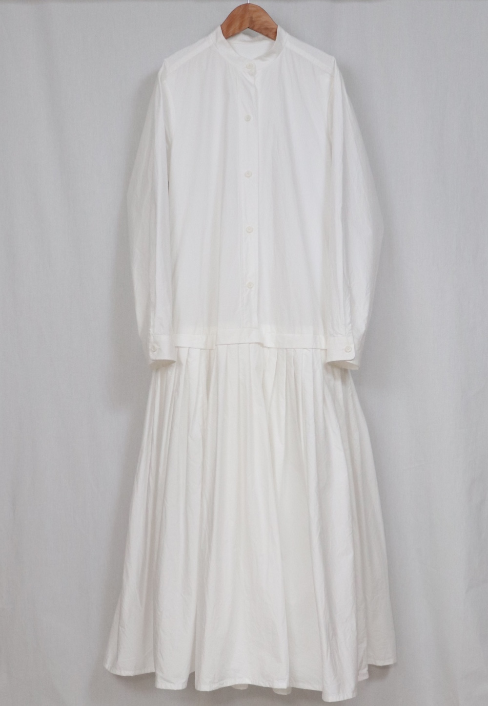 シャツ&タックワンピース　長袖 ブロード