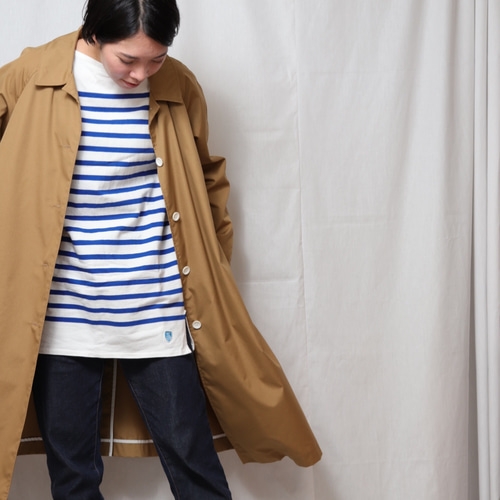 パイピングコート ノーカラーオーバーサイズパイピングコート – ABITOKYO （ アビ