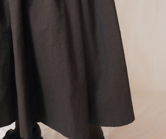 ヨークスカート　こげ茶　4サイズ　 8枚目の画像