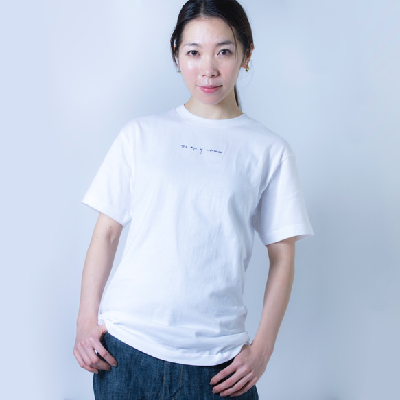 灯台　フレネルレンズ　Tシャツ　　白　レディースSサイズ〜メンズLサイズまで 9枚目の画像