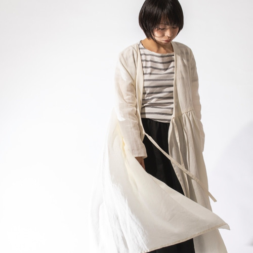 締切間近　ARTS & SCIENCEリネンカシュクールワンピース 締切間近 ARTS & SCIENCEリネンカシュクールワンピース 締切間近