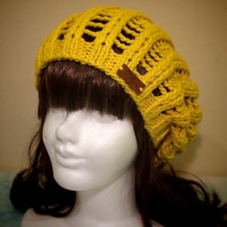 Yellow Cotton Beanie （ニット帽） 3枚目の画像