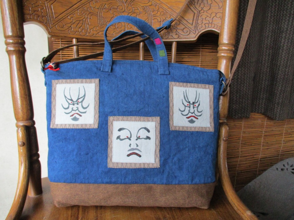 古布リメイク　2wayバッグ（ショルダー・手提げ） 5,986円