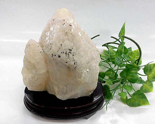 天然石 マダガスカル産 カテドラル水晶クラスター 台座付 200720585