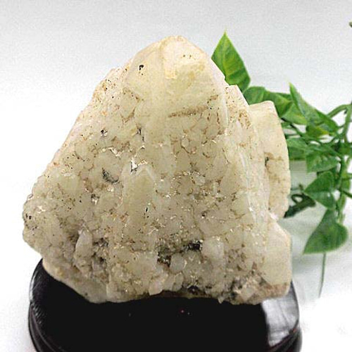 天然石 マダガスカル産 カテドラル水晶クラスター 台座付 200720585