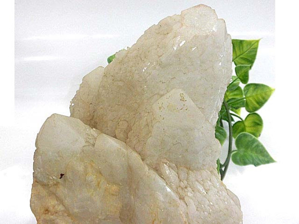 天然石 マダガスカル産 水晶クラスター 台座付 　　200720591 4枚目の画像