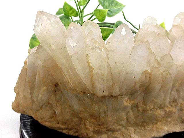 天然石 マダガスカル産 水晶クラスター 台座付　　　 200720592 天然石 マダガスカル産 水晶クラスター 台座付 200720592 天然石