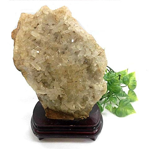 天然石 マダガスカル産 水晶原石(台座付) 200720600 その他インテリア 