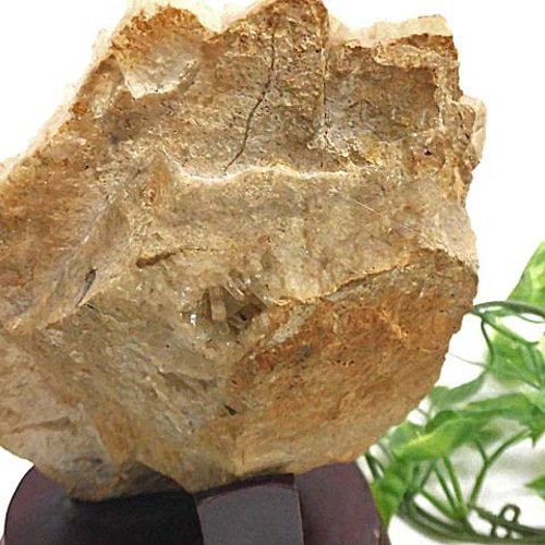 天然石 マダガスカル産 水晶原石(台座付) 200720600 その他インテリア 