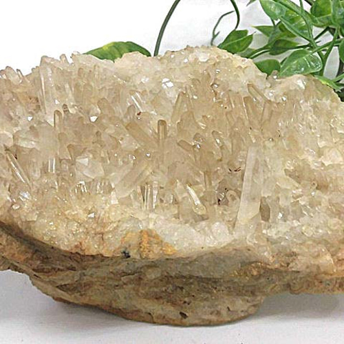 天然石 マダガスカル産 水晶原石(台座付) 200720600 その他インテリア 