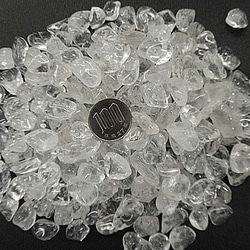 天然石 水晶浄化用さざれ石 穴なし(大)200ｇ 2枚目の画像