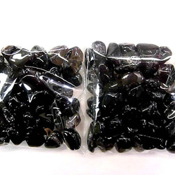 天然石 黒水晶浄化用さざれ石 穴なし200ｇ 1枚目の画像