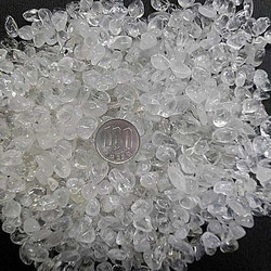 天然石 水晶浄化用さざれ石 穴なし(中)500ｇ 2枚目の画像