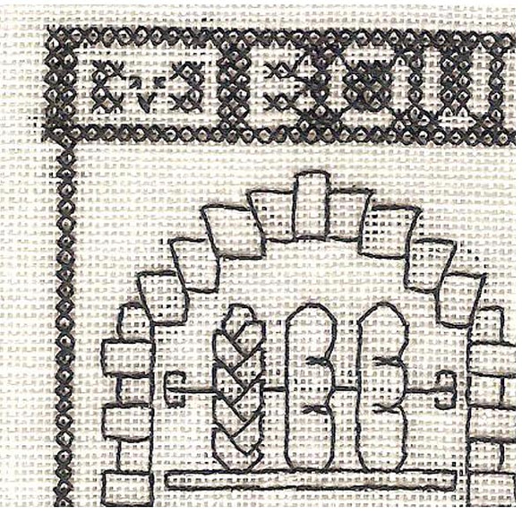 Passage  パン屋　（クロスステッチ　刺繍） 4枚目の画像