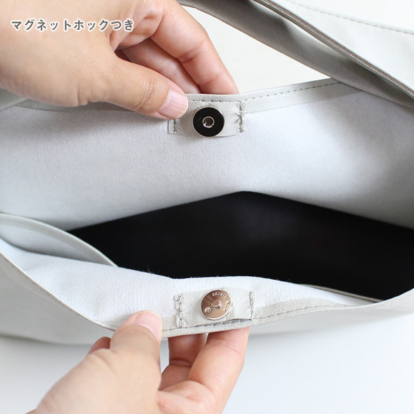 超軽量！！水に濡れても安心素材　A4横型フォーレトート　 6枚目の画像