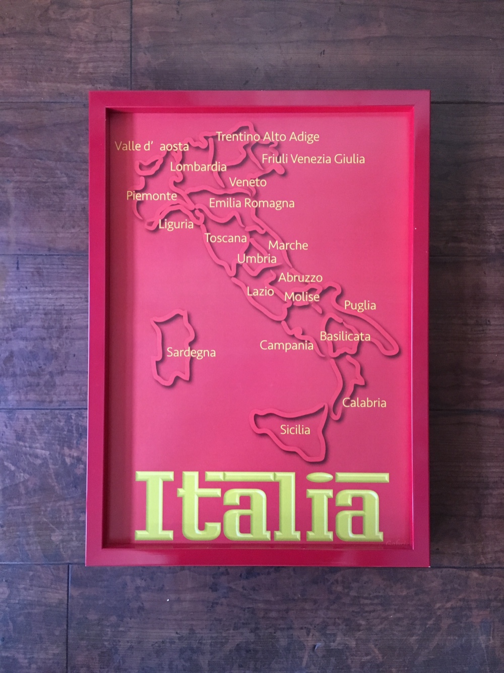 イタリア(ナポリ)のポスター Italy: The Amalfi Coast | Anderson Design Group