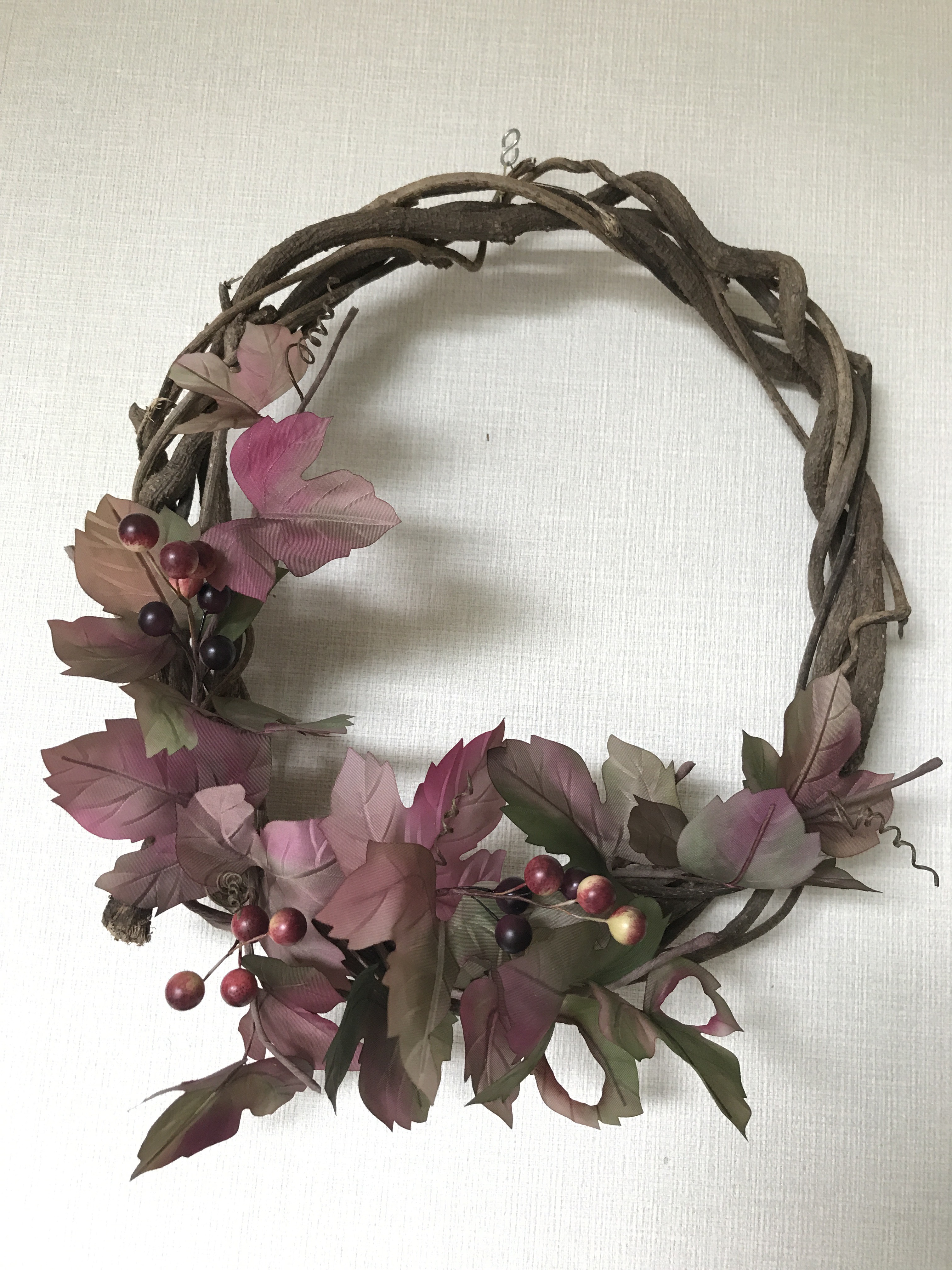 飯田アートフラワー　野葡萄5本&葡萄1本　セット売り 飯田アートフラワー　野葡萄5本&葡萄1本　セット売り