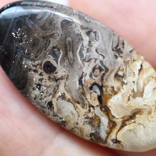 大きめハートのパームルート パームルートアゲート ハート