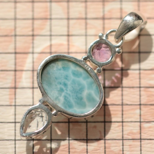 ペンダントトップ（ラリマー20）