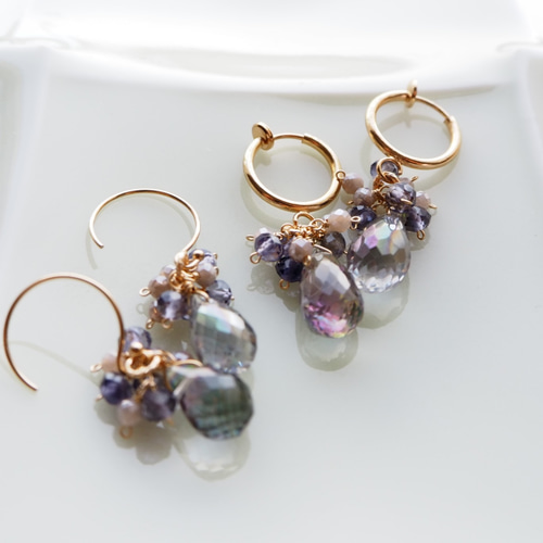 再販☆ラスト1点】宝石質ミスティッククォーツムーンストーン  