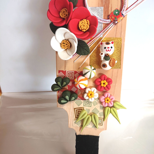 お正月飾り 羽子板 「お正月ハンドメイド2022」 その他インテリア雑貨