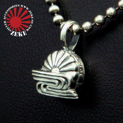 和紋チャーム改 菊水〔キクスイ〕 （家紋 菊紋 日章旗） ペンダント