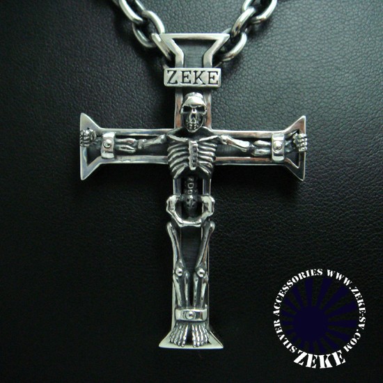 ラージスケルトンクロス　（スカル　髑髏　ドクロ）