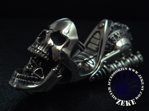 ATK.LADY】O82 Tian charcoal skull【天墨スカル】ドクロ 髑髏