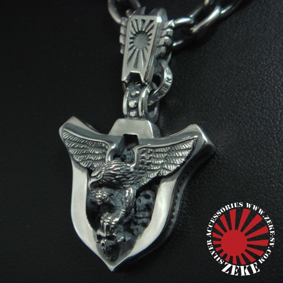 疾風〔ハヤテ〕　（鷹　旭日旗　日章旗　四式戦闘機　髑髏　スカル）