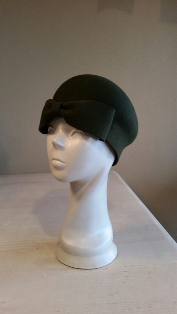 フェルトのリボンクロッシェ［再販］ 