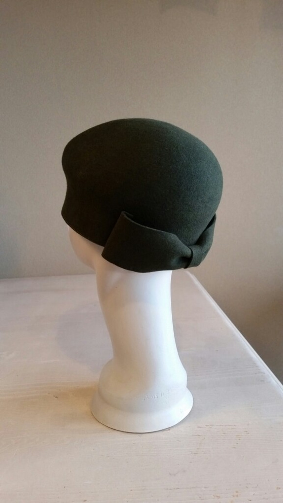 フェルトのリボンクロッシェ［再販］ 