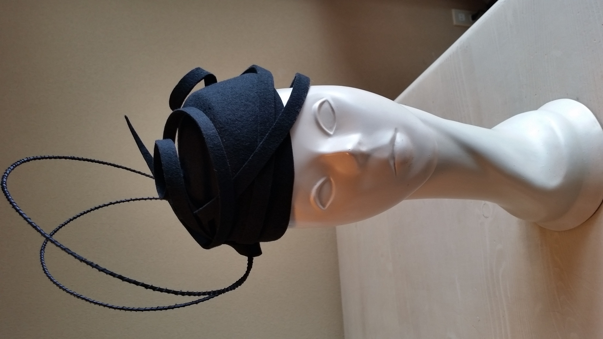 フェルトのヘッドドレス「水引」