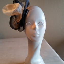 ホースヘアとシナマイのヘッドドレス「cœur」 3枚目の画像