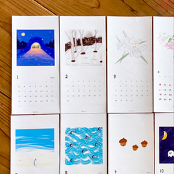 2023年　壁掛けカレンダーC（送料無料） 2枚目の画像