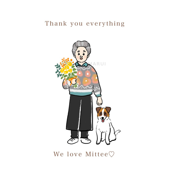 【ギフト】似顔絵アートポスター⭐️送料無料⭐️名入れ／ラッピング無料 2枚目の画像