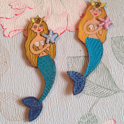 ハンドメイド❋マーメイド ドールチャーム❋バッグチャー❋ 人魚姫 人魚姫のバッグチャーム バッグチャーム mope 通販 2648239
