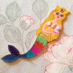 くみっきーさん専用　4点　マーメイド⭐️ドールチャーム　ハンドメイド　人魚姫 1_677aa0f9bbd9e71b6a685b3515b0