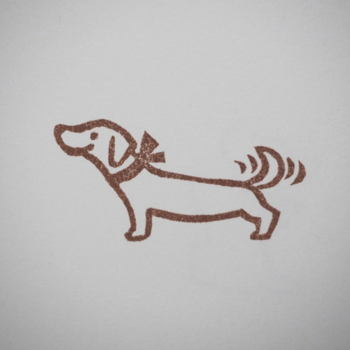 消しゴムはんこNo.67  ちびくま ご機嫌 消しゴムはんこNo.67 ちびくま ご機嫌