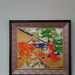 額　Ｆ１０号　本金箔平押縁 額F10号本金箔平押縁