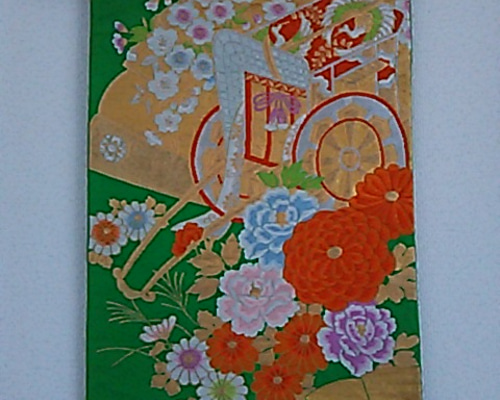キクイモの花 現代工芸品 装飾画 スプレー絵  書画 掛け軸 1_8445b9bb15dcdb95d7b9737647fc