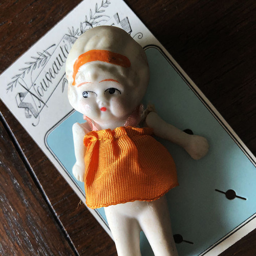 ビンテージ 里帰りビスクドール その他人形 chez poupee 通販 10014418