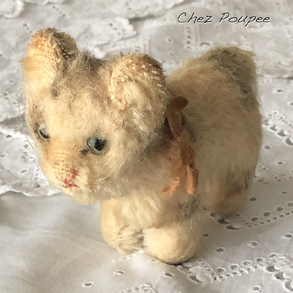 ビンテージシュタイフtabbyキャット一番小さいサイズ ビンテージ