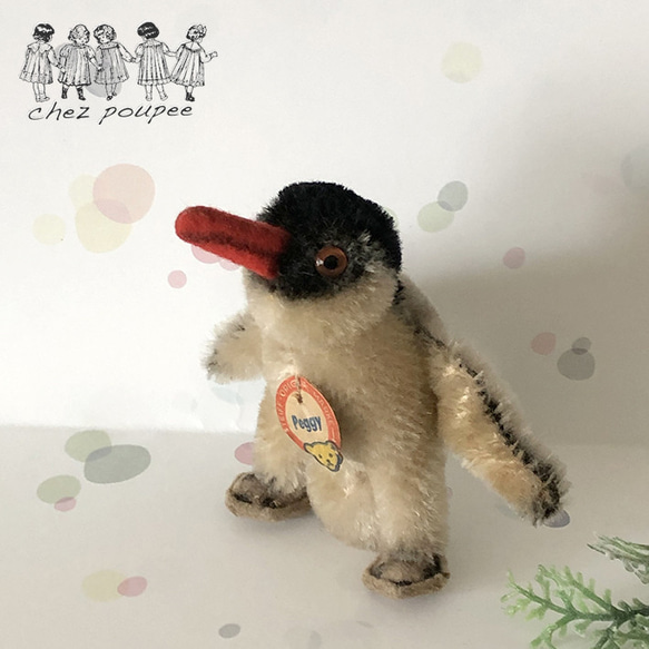シュタイフ / Steiff Peggy ペンギン ぬいぐるみ ドイツ