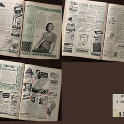 ビンテージ　フランスモード誌　1951年   ６ 4枚目の画像