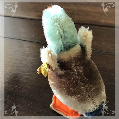 ビンテージ シュタイフ アヒル ぬいぐるみ chez poupee 通販