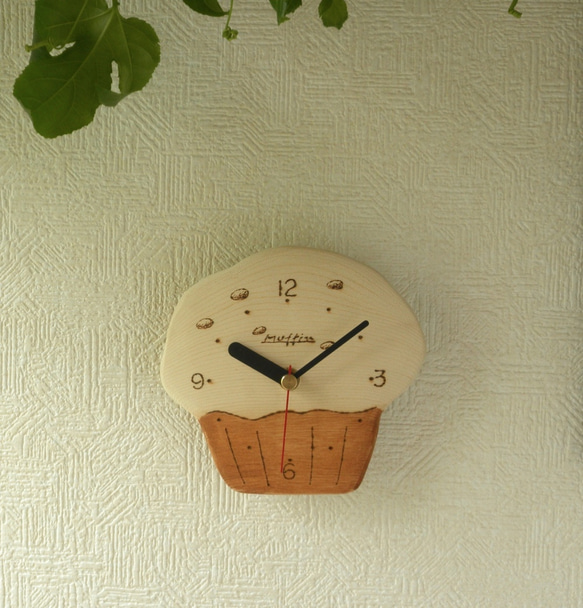 マフィン時計（ Muffin Clock ）　MC-001 3枚目の画像