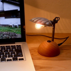 テーブルランプ （USB対応）（ けやき ）　MW-003 1枚目の画像